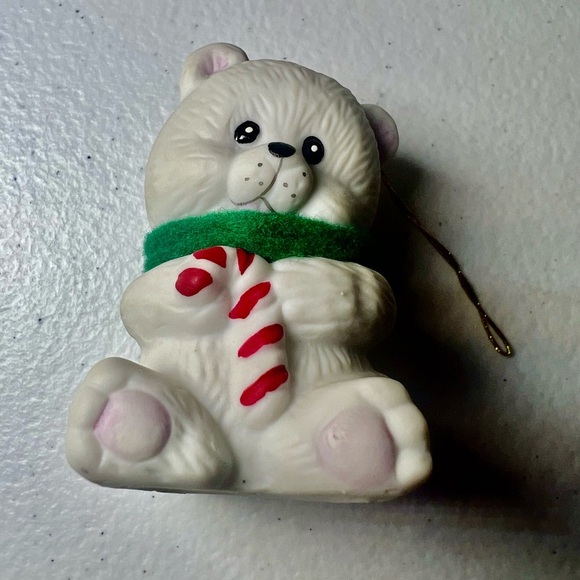 Lot of 3 Jasco Lil' Chimers Christmas Ornament Bells Polar Bear 2 Mice VTG - Picture 9 of 11